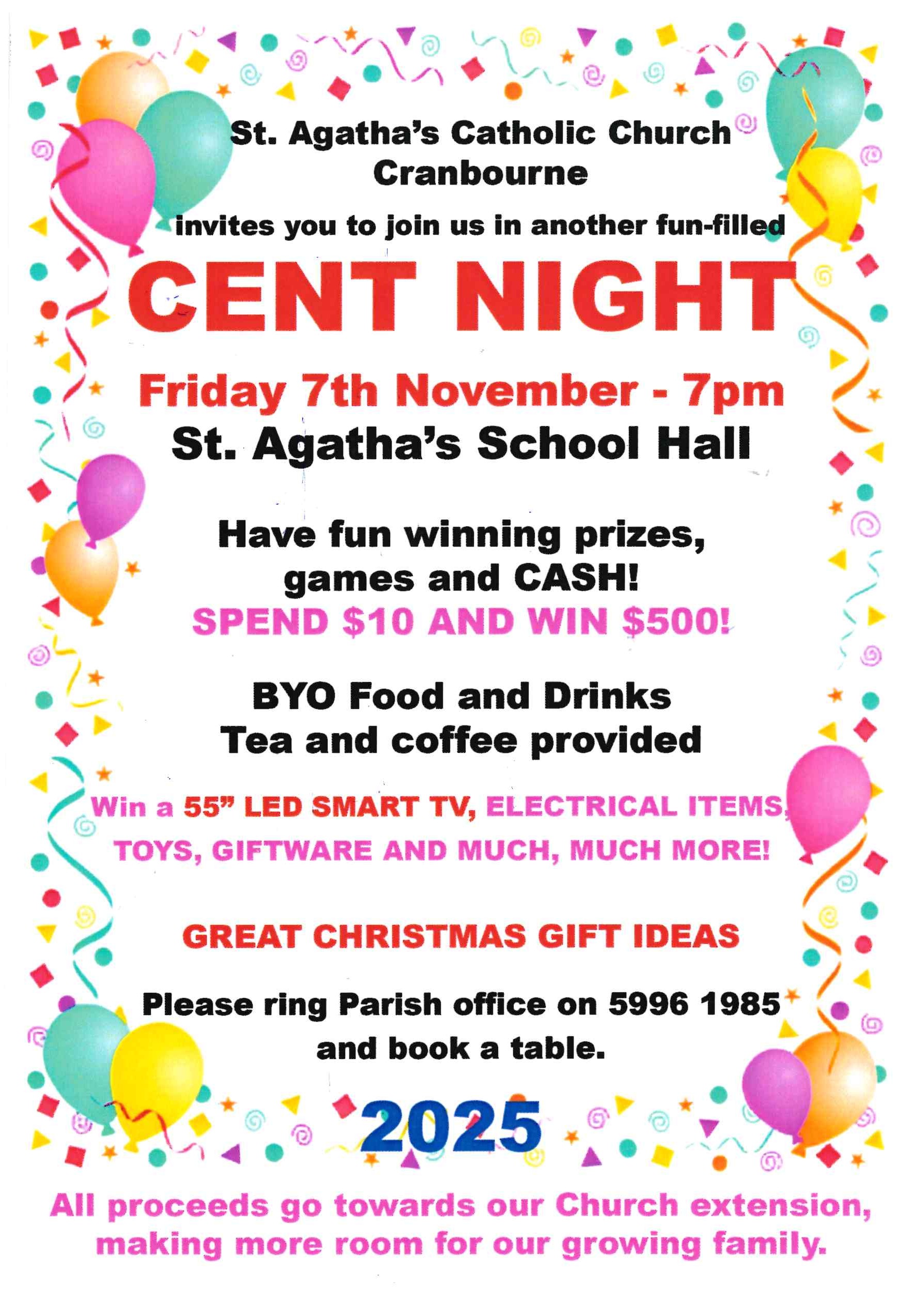 Cent Night 2025