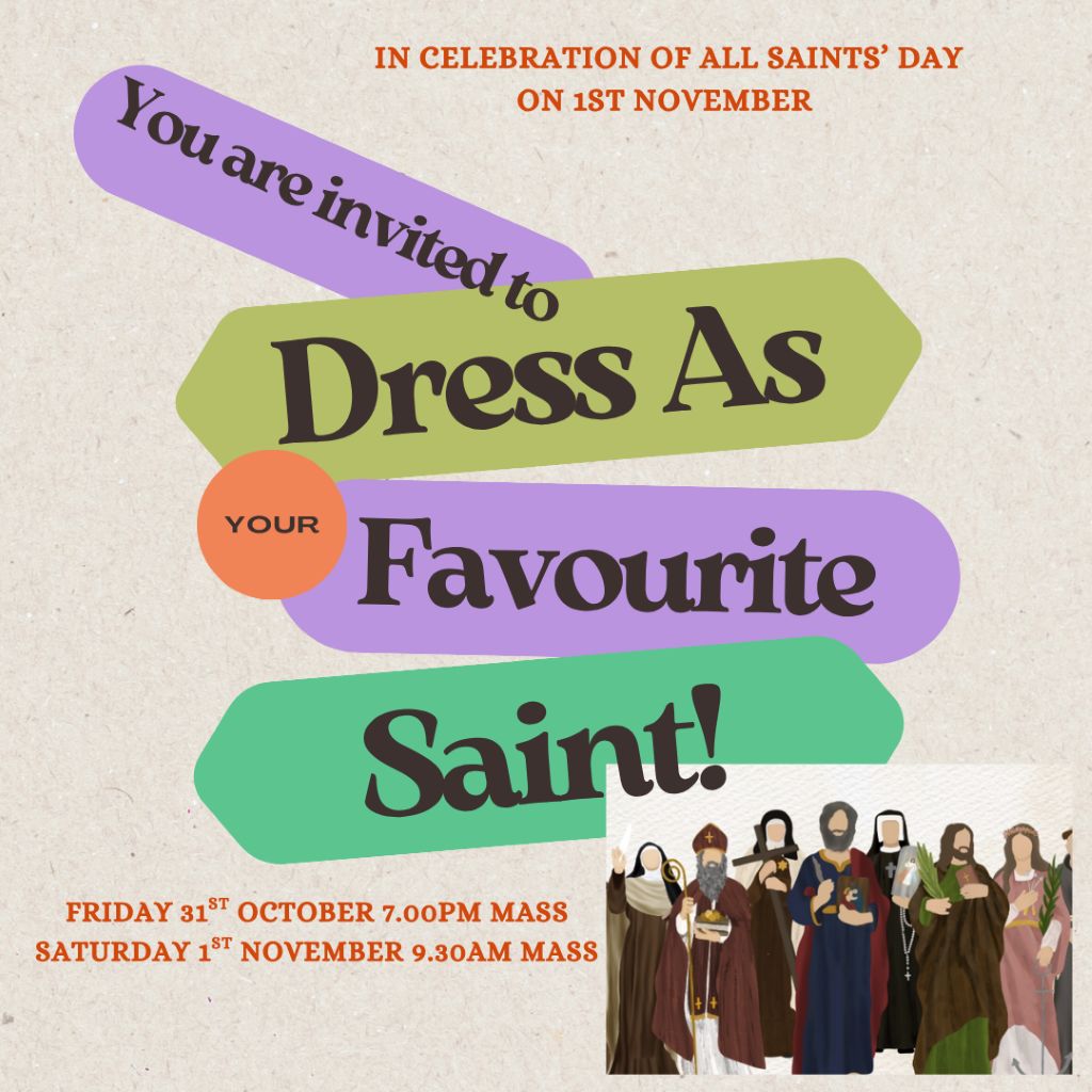 Colorful Modern All Saints Day Event Instagram Post
