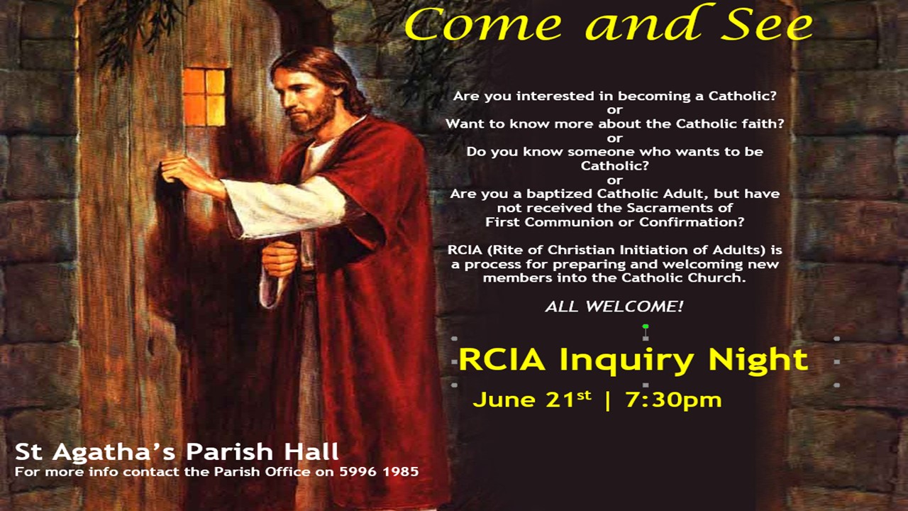 RCIA Inquiry Night